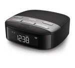 Radio-réveil Philips TAR3505 double alarme Noir