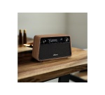 Radio-réveil Sangean WR-201D DAB+ FM-RDS Bluetooth AUX Noyer Vintage
