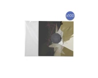 Accessoire platine vinyle Enova Hifi Lot de 100 pochettes pour disques vinyle 33 tours PEV 100 33T