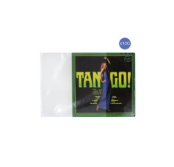 Accessoire platine vinyle Enova Hifi Lot de 100 pochettes haute qualite pour disques vinyle 33 tours PEV 100 HC 33T