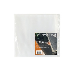 Accessoire platine vinyle Enova Hifi Lot de 25 pochettes haute qualite pour disques vinyle 45 tours PEV 25 HC 45T