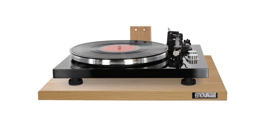 Accessoire platine vinyle Enova Hifi Turnwall SWE Etagere Bois pour platine