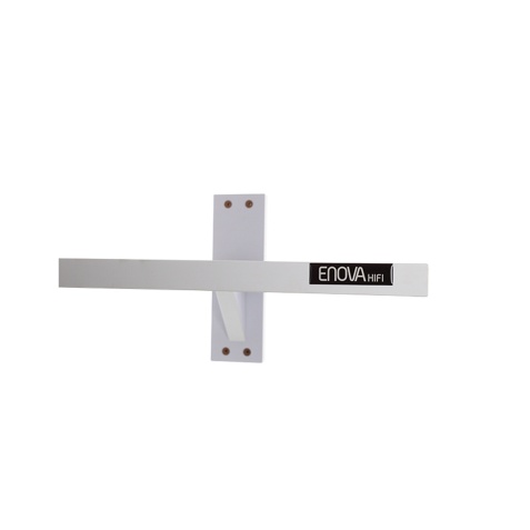 Accessoire platine vinyle Enova Hifi Etagere Bois pour platine Turnwall Blanc