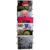 Accessoire platine vinyle Enova Hifi Support mural pour disques vinyle VWM 60 BL noir