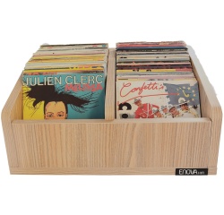Accessoire platine vinyle Enova Hifi Bac vinyles 45T Bois