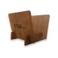 Accessoire platine vinyle Enova Hifi Support posable pour 25 disques vinyle VR 25 WD bois