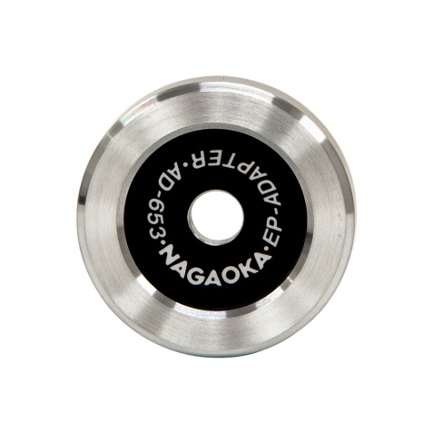 Accessoire platine vinyle Nagaoka Adaptateur /centreur AD653-2 EP ADAPTER pour disques 7'''' (45 tours)
