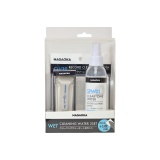 Accessoire platine vinyle Nagaoka Kit de nettoyage CTW-SET1 pour disques vinyles : Cleartone water SPW01, chiffon CLV30 et brosse velours WCL-111
