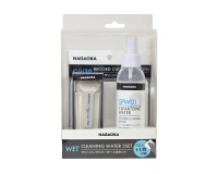 Accessoire platine vinyle Nagaoka Kit de nettoyage CTW-SET1 pour disques vinyles : Cleartone water SPW01, chiffon CLV30 et brosse velours WCL-111