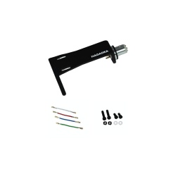 Accessoire platine vinyle Nagaoka Porte-cellule a baionnette Nagaoka HSAL-1 type SME avec 4 fils cuivre et visserie