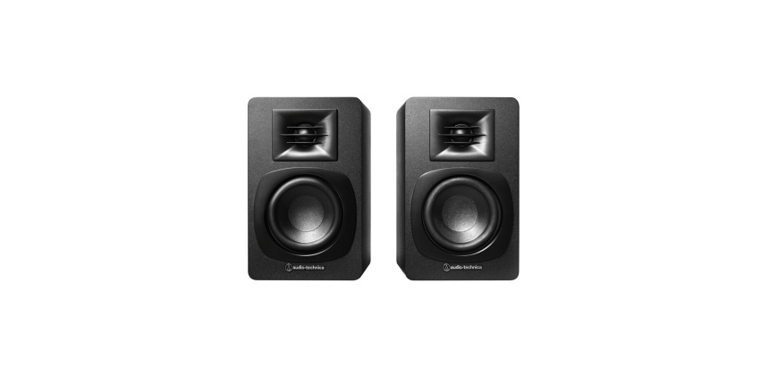 Enceinte connectée Hifi Audiotechnica AT-SP3X, enceintes de bibliotheque amplifiees