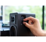 Enceinte connectée Hifi Audiotechnica AT-SP3X, enceintes de bibliotheque amplifiees