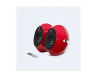 Enceinte connectée Hifi Edifier E25HD Luna Eclipse Rouge vendues par paire