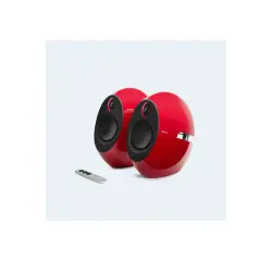 Enceinte connectée Hifi Edifier E25HD Luna Eclipse Rouge vendues par paire
