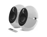 Enceinte connectée Hifi Edifier E25HD Luna Eclipse Blanc vendues par paire