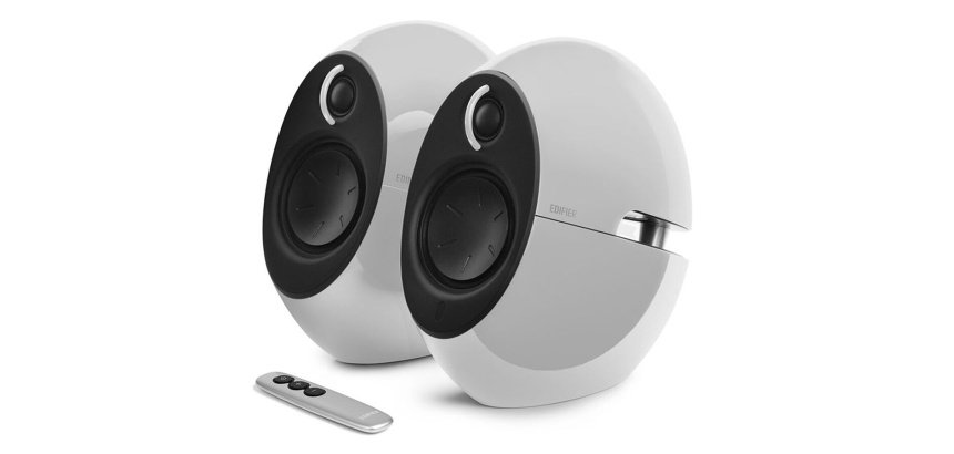 Enceinte connectée Hifi Edifier E25HD Luna Eclipse Blanc vendues par paire