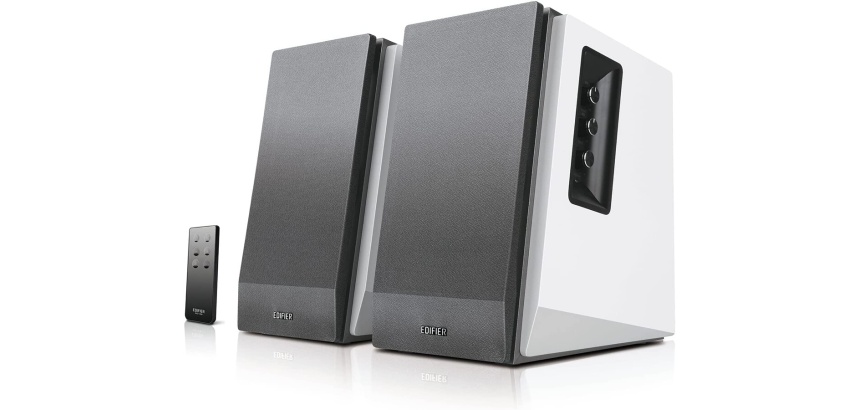 Enceinte connectée Hifi Edifier R1700BT Blanc/Argent vendues par paire