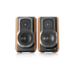 Enceinte connectée Hifi Edifier S1000 MKII Bois vendues par paire