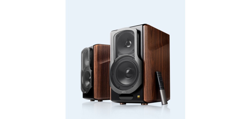 Enceinte connectée Hifi Edifier S2000 MKIII Bois vendues par paire