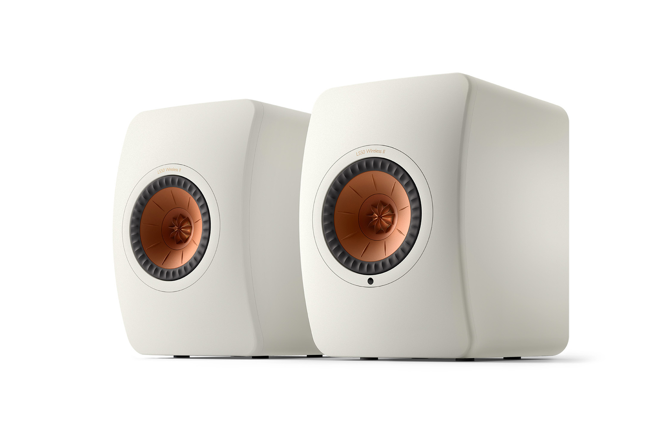 Enceinte connectée Hifi Kef LS50 WIRELESS II WHITE sur