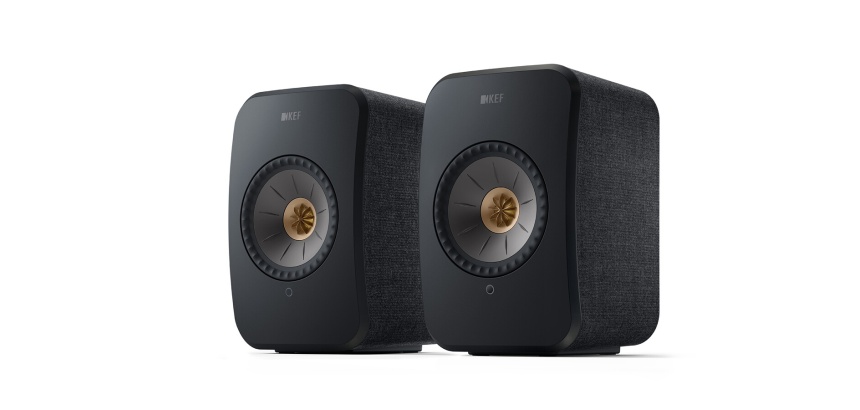 Enceinte connectée Hifi Kef LSX 2 Noir vendu par paire