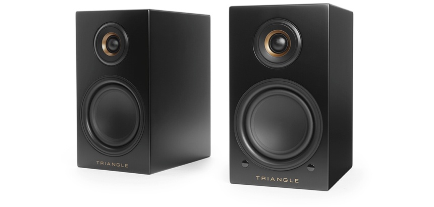 Enceinte connectée Hifi Triangle LN01A Noir vendues a la paire