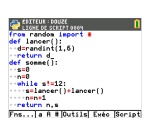 Calculatrice texas instrument graphique ti-82 advanced edition python 310x225x200mm