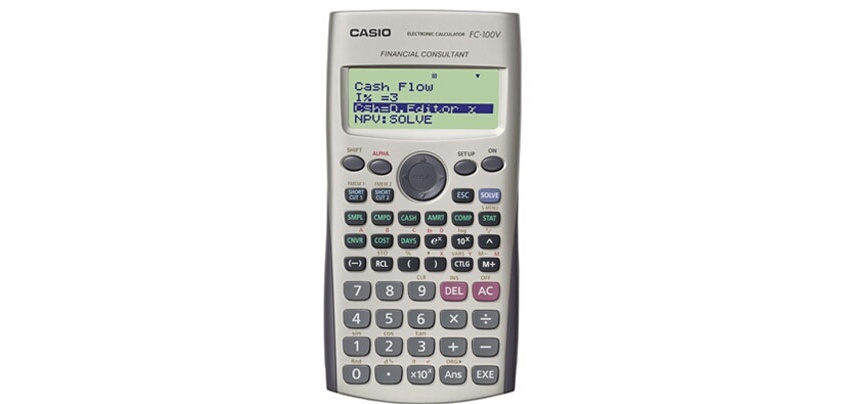 Calculatrice Casio FC-100V