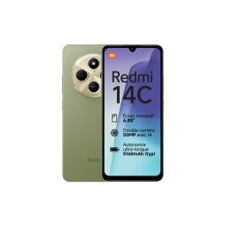 Smartphone Xiaomi Redmi 14C 256Go Vert