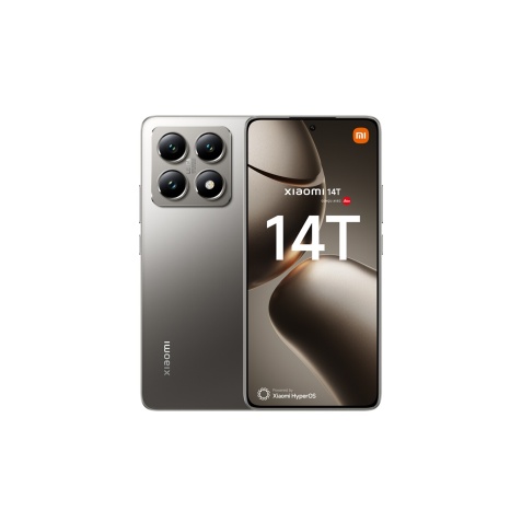 Smartphone Xiaomi 14T 256Go Gris concu avec Leica