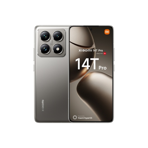 Smartphone Xiaomi 14T Pro 512Go Gris conçu avec Leica
