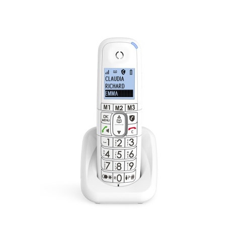 Téléphone filaire Alcatel XL785 Combo (base filaire + combiné DECT) avec répondeur, grand écran et grosses touches