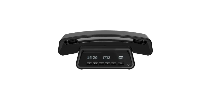 Téléphone sans fil Alcatel EPURE PREMIUM NOIR avec répondeur et fonction blocage appels publicitaires