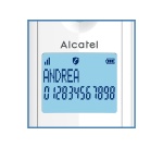 Téléphone sans fil Alcatel Pack Duo F 860 Duo avec fonction blocage des appels publicitaires blanc gris