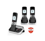 Téléphone sans fil Alcatel Pack F890 Trio avec Repondeur et fonction Blocage appels publicitaires