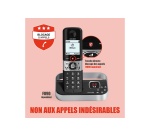 Téléphone sans fil Alcatel Pack F890 Trio avec Repondeur et fonction Blocage appels publicitaires