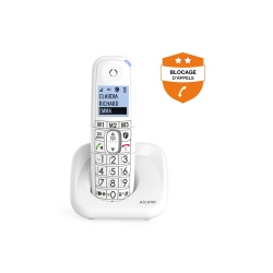 Téléphone sans fil Alcatel DECT XL785, Grand Ecran et grandes touches
