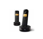 Téléphone sans fil Philips D1652 Noir Double combiné