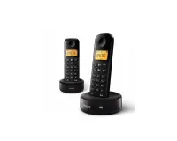 Téléphone sans fil Philips D1652 Noir Double combiné