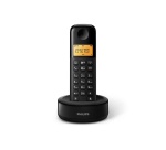 Téléphone sans fil Philips D1601 Noir Combiné seul