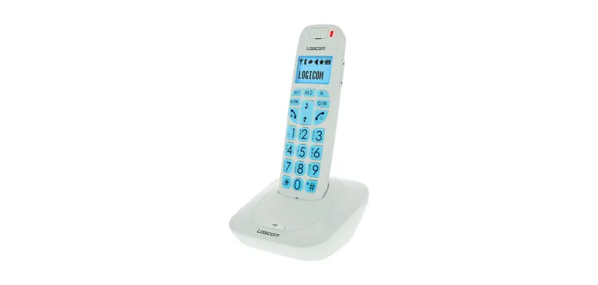 Téléphone sans fil Logicom Confort 150 Blanc
