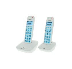 Téléphone sans fil Logicom Confort 250 Blanc
