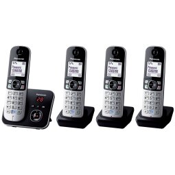 Téléphone sans fil Panasonic KX-TG6824FRB