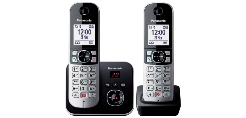 Téléphone sans fil Panasonic DECT DUO REP BLOCAGE AUTO DES APPELS PUB