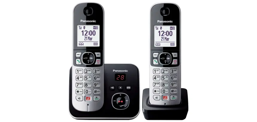 Téléphone sans fil Panasonic DECT DUO REP BLOCAGE AUTO DES APPELS PUB