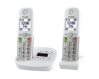 Téléphone sans fil Panasonic fixe blanc