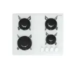 Plaque gaz Airlux AV64WH BLANC