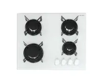 Plaque gaz Airlux AV64WH BLANC