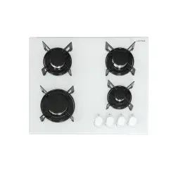 Plaque gaz Airlux AV64WH BLANC