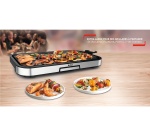 Plancha Tefal Giant Revêtement Antiadhésif, Thermostat Réglable, 12 Personnes 2300 W CB631D10